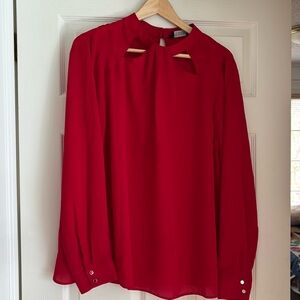 Dorothy Perkins red blouse